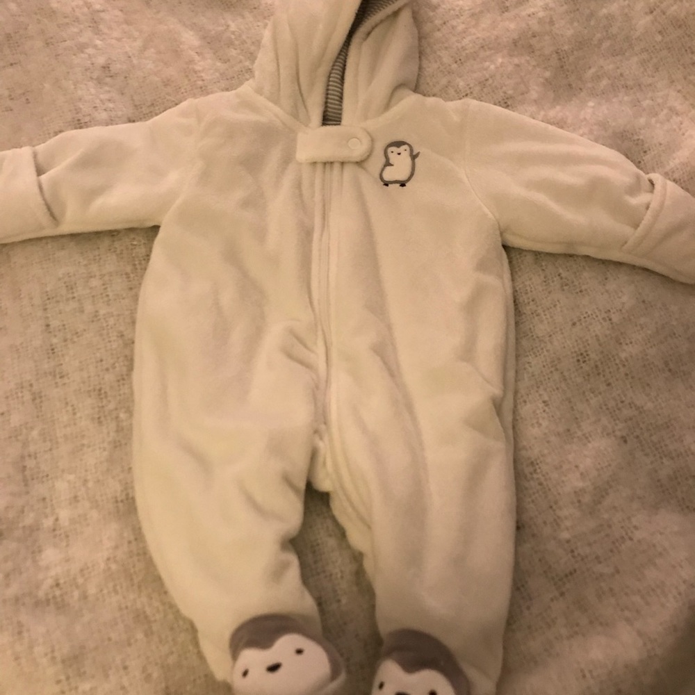 Carters  newborn snowsuit